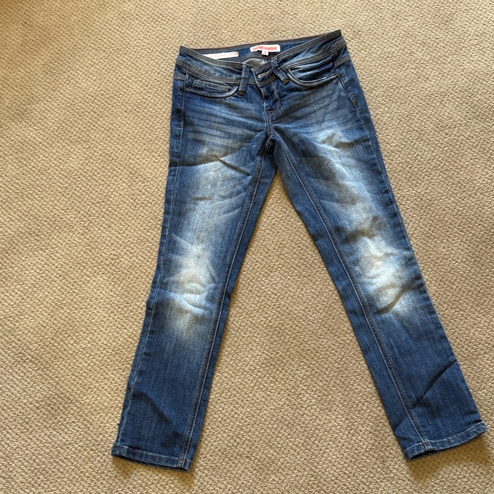 Dollhouse Denim Straight Leg Jeans